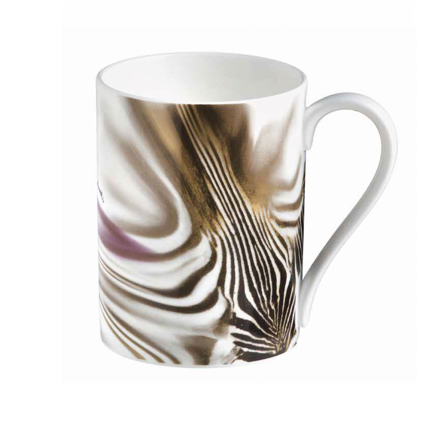 Roberto Cavalli Set Of 2 Coffee Cups With Wild Leda Print バーグッズ